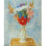 Maurycy BLOND [BLUMENKRANC] (1899-1974), Kwiaty w wazonie