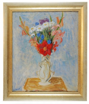Maurycy BLOND [BLUMENKRANC] (1899-1974), Kwiaty w wazonie