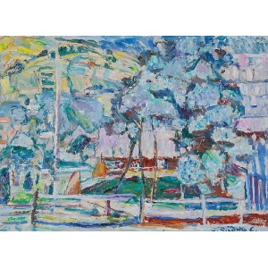 Hanna RUDZKA-CYBISOWA (1897-1988), Bright Landscape, 1955