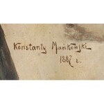 Konstanty MAŃKOWSKI (1861-1897), Cyganka, 1887