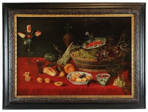 Nicolaes GILLIS (1580 - 1632) - przypisywany, Martwa natura na stole
