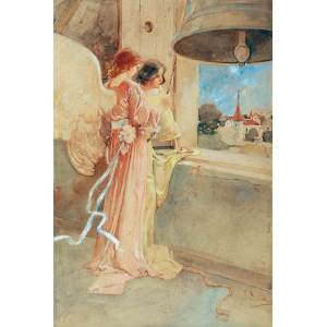 Josef DOUBA (1866-1928), On the Angel of the Lord
