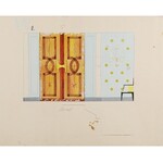 Tadeusz GRONOWSKI (1894-1990), Trzy  projekty wnętrza opery - W1, 1962