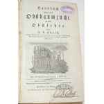 CHRIST J.(ohann) L.(udwig), Handbuch über die Obstbaumzucht und Obstlehre