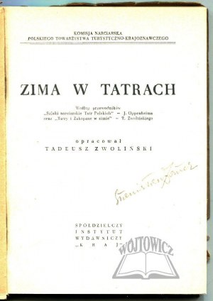 ZWOLIŃSKI Tadeusz, Zima w Tatrach.