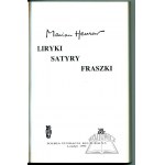 HEMAR Marian, (Wyd. 1). Liryki. Satyry. Fraszki.