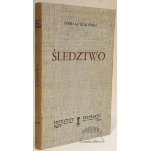 STALIŃSKI Tomasz (Kisielewski Stefan), (Wyd. 1). Śledztwo.