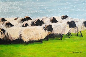 Pervin Ece Yakacik Leczycki (ur. 1991), Sheep flock, 2022