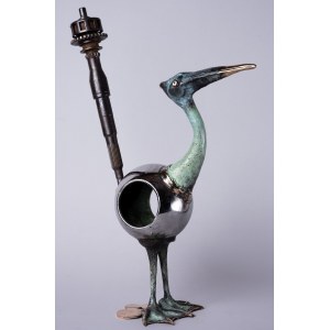 I.K., Robo-Vogel (Bronze, Höhe 51 cm)