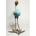 I.K., Bird-Mango (Bronze, height 39 cm)