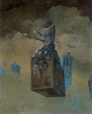 Zdzisław Beksiński, BEZ TYTUŁU, 1970