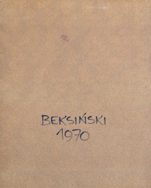 Zdzisław Beksiński, BEZ TYTUŁU, 1970