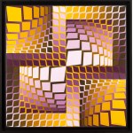 Victor Vasarely (1906 Pécs - 1997 Paryż), Kita, 1970