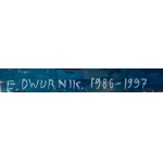 Edward Dwurnik (1943 Radzymin - 2018 Warszawa), Jeszcze nie strzelaj! z cyklu Sportowcy, 1986-1997