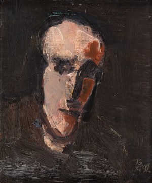 Jacek Sienicki (1928 Warszawa - 2000 Warszawa), Portret, 1992