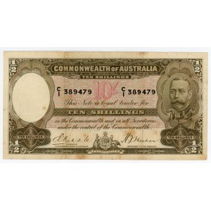 Australia 10 Shillings 1933 (ND)