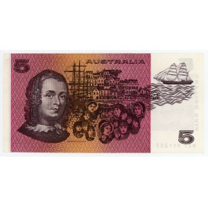 Australia 5 Dollars 1974 - 1991 (ND)