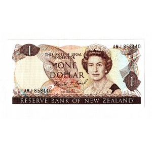 New Zealand 1 Dollar 1981 - 1992 (ND)