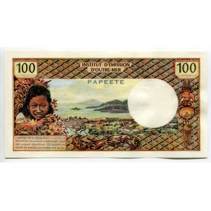 Tahiti 1000 Francs 1971 (ND)