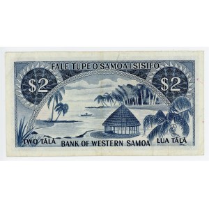 Western Samoa 2 Tala 1967 (ND)