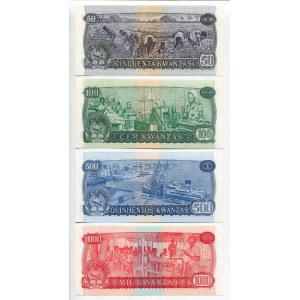 Angola Lot of 4 Banknotes 1976 Specimen