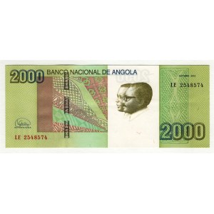 Angola 2000 Kwanzas 2012