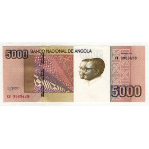 Angola 5000 Kwanzas 2012