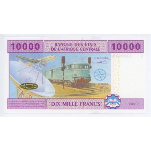 Central African States Chad 10000 Francs 2002 C