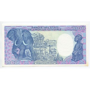 Congo 1000 Francs 1992