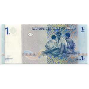 Congo Democratic Republic 1 Franc 1997 (1998)