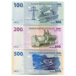 Congo Democratic Republic Lot of 6 Banknotes 2002 - 2007