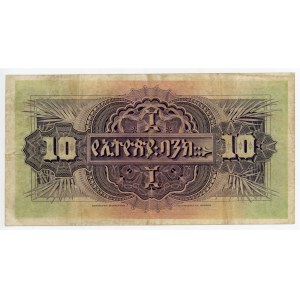 Ethiopia 10 Thalers 1932