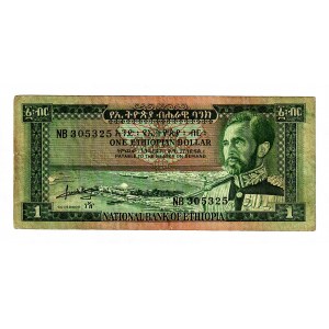 Ethiopia 1 Dollar 1966 (ND)