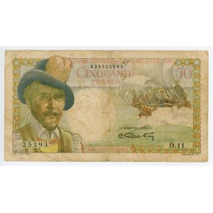 French Equatorial Africa 50 Francs 1947 (ND)