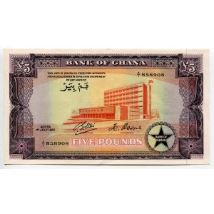 Ghana 5 Pounds 1962