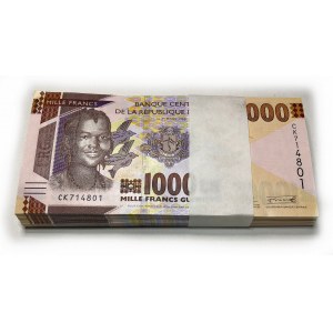 Guinea 100 x 1000 Francs 2017 Bundle