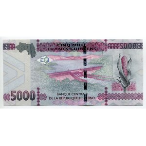 Guinea 5000 Francs 2015