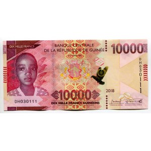Guinea 10000 Francs 2018