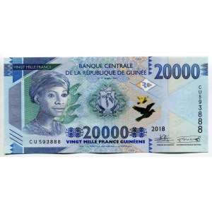 Guinea 20000 Francs 2018