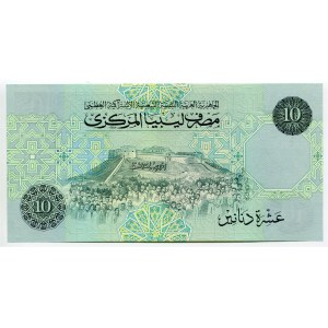 Libya 10 Dinars 1989 (ND)