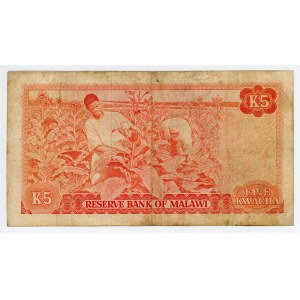 Malawi 5 Kwacha 1984