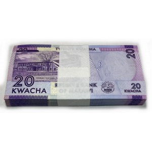 Malawi 100 x 20 Kwacha 2012 Bundle