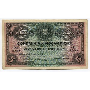 Mozambique 5 Libras 1934