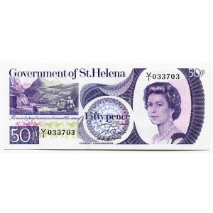 Saint Helena 50 Pence 1979 - 1981 (ND)