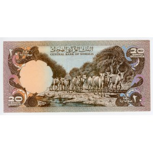 Somalia 20 Shillings 1981