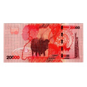 Uganda 20000 Shillings 2010