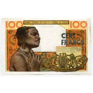 West African States 100 Francs 1959 - 1965 (ND)