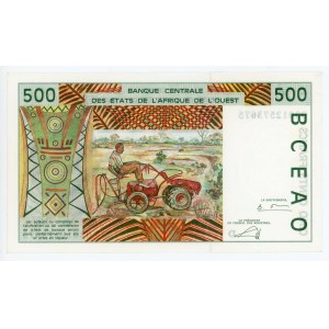 West African States Mali 500 Francs 2003 D