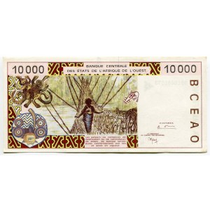 West African States Niger 10000 Francs 1998 H