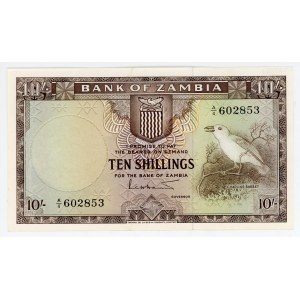 Zambia 10 Shillings 1964 (ND)